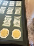 Boston Celtics 17-Time NBA Champions Championship Memorabilia Framed Display - thumbnail 4 of 5