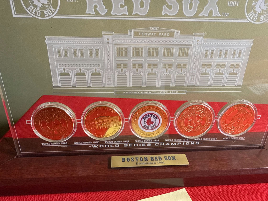 Boston Red Sox World Series Champions Coin Set - image 3 of 3