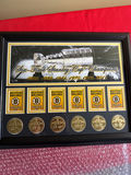 Boston Bruins Six-Time Stanley Cup Champions framed memorabilia - thumbnail 2 of 3