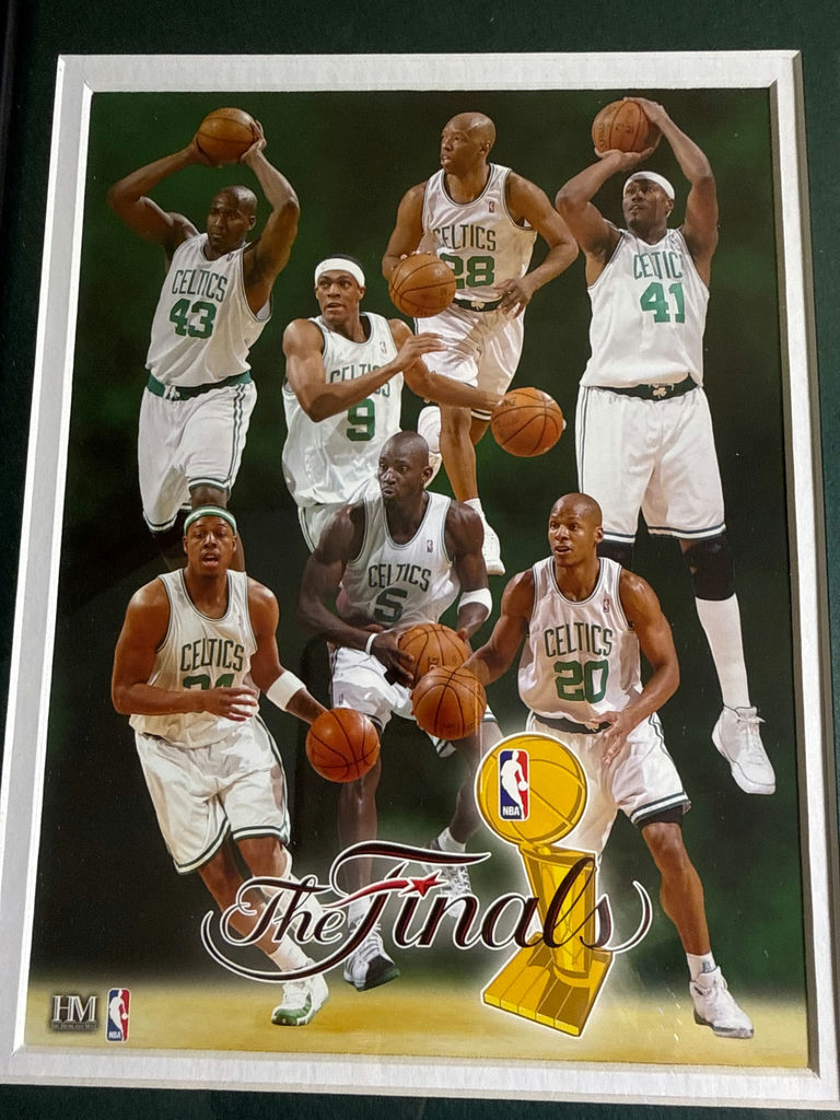 Boston Celtics 2008 NBA Finals Championship Memorabilia Framed Display - image 4 of 4