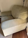 Light sage green  Fabric Upholstered Armchair - thumbnail 2 of 2