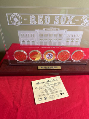 Boston Red Sox World Series Champions Coin Set - Image 1 of 3