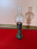 Vintage glass-globe electric table lamp - thumbnail 1 of 1