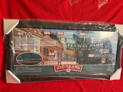 Fenway Park 100 Years commemorative collage - Image 1 of 4