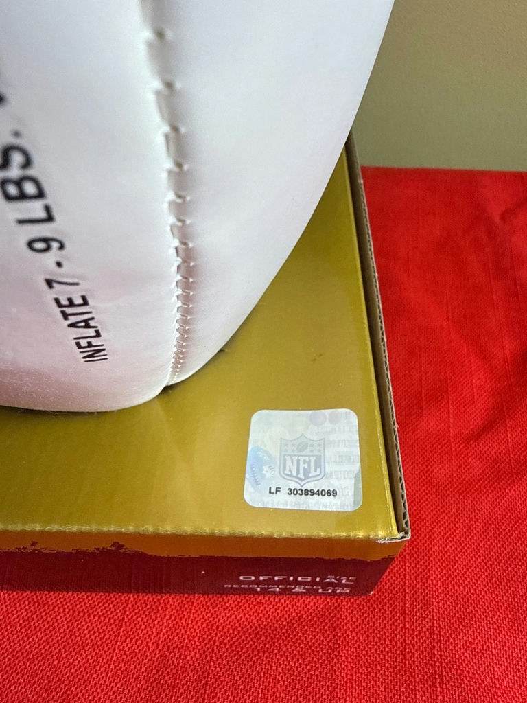 NFL Autograph Football in Original Box - image 3 of 4