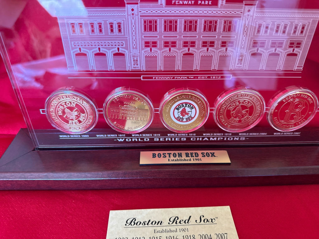 Boston Red Sox World Series Champions Coin Display - image 3 of 3