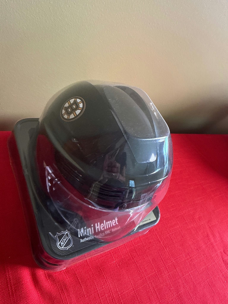 Boston Bruins Mini NHL Helmet in Display Packaging - image 2 of 2