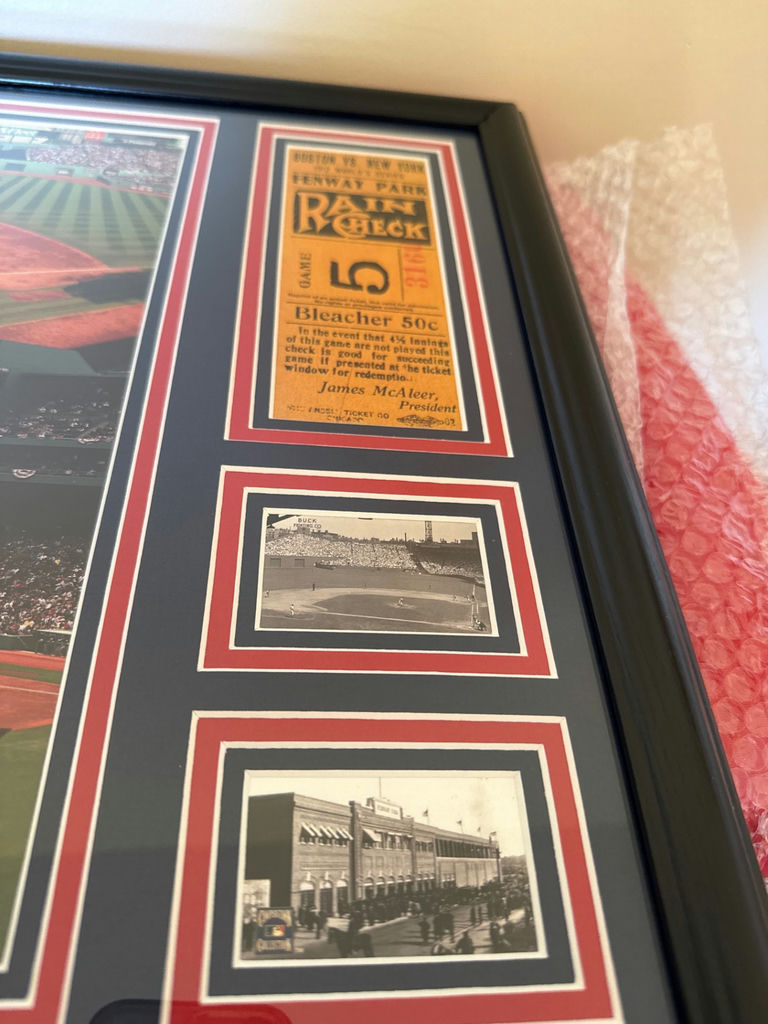 Fenway Park 100th Anniversary Commemorative Framed Collage - image 3 of 5