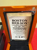 Boston Red Sox World Series Champions commemorative medal in display box - thumbnail 3 of 3