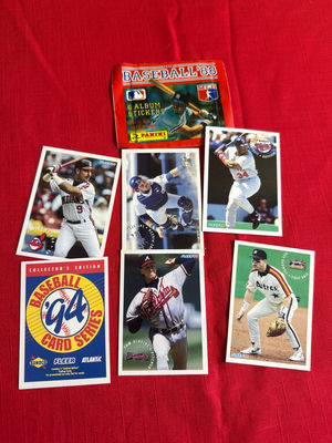 Baseball trading cards and sticker album collection - Image 1 of 3