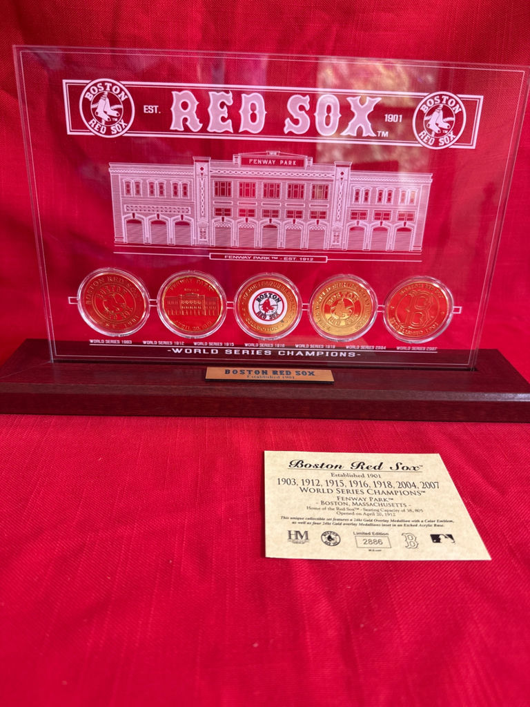 Boston Red Sox World Series Champions Commemorative Coin Set - image 1 of 3