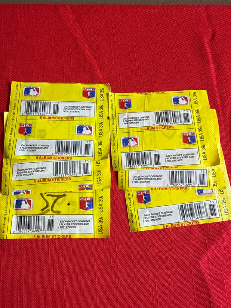 Panini Baseball 1991 Sticker Packs and Albums - image 1 of 2