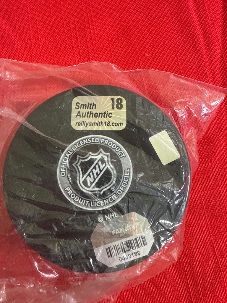 Autographed Boston Strong Boston Bruins hockey puck - image 2 of 2