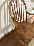Wooden Windsor-style spindle-back armchair - thumbnail 2 of 3