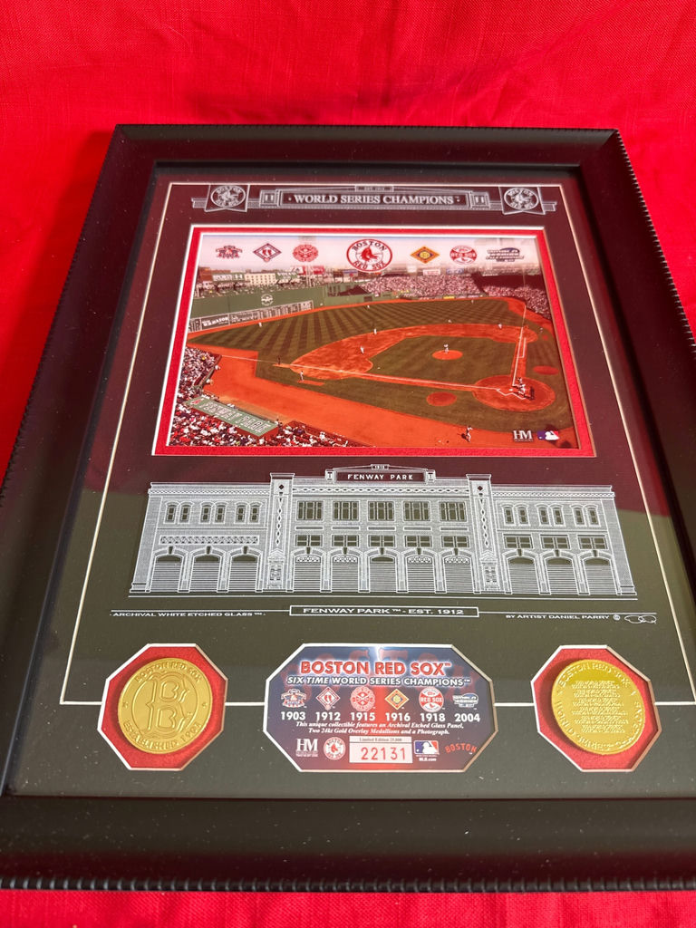 Framed Boston Red Sox World Series Champions Collage - image 1 of 3