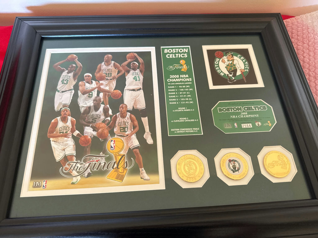 Boston Celtics 2008 NBA Champions Framed Memorabilia - image 2 of 3