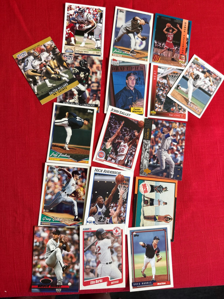 Sports Trading Cards Collection (Baseball, Basketball, Football) - image 1 of 3