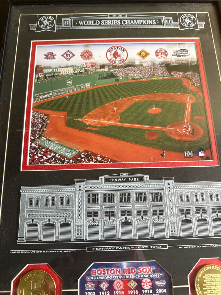 Fenway Park World Series Champions Framed Memorabilia - image 3 of 3