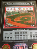 Fenway Park World Series Champions Framed Memorabilia - thumbnail 3 of 3
