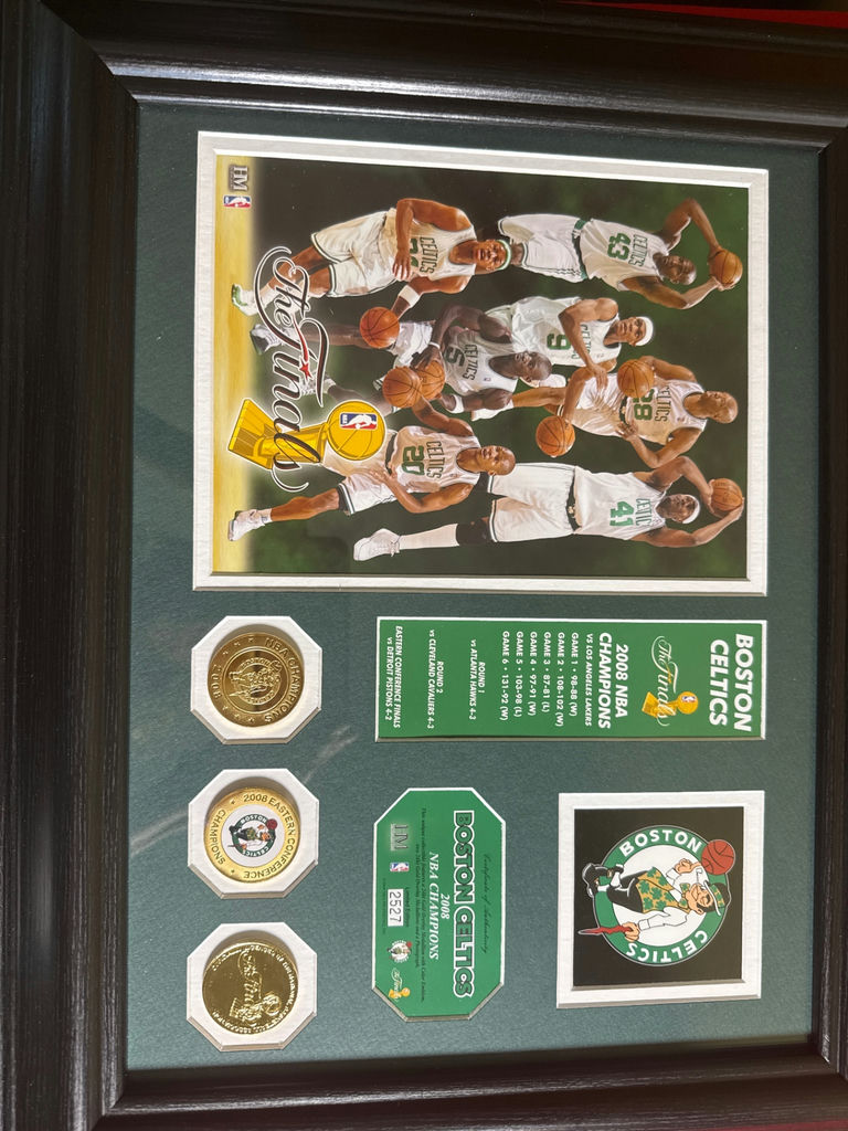 Boston Celtics 2008 NBA Finals Framed Memorabilia - image 1 of 3