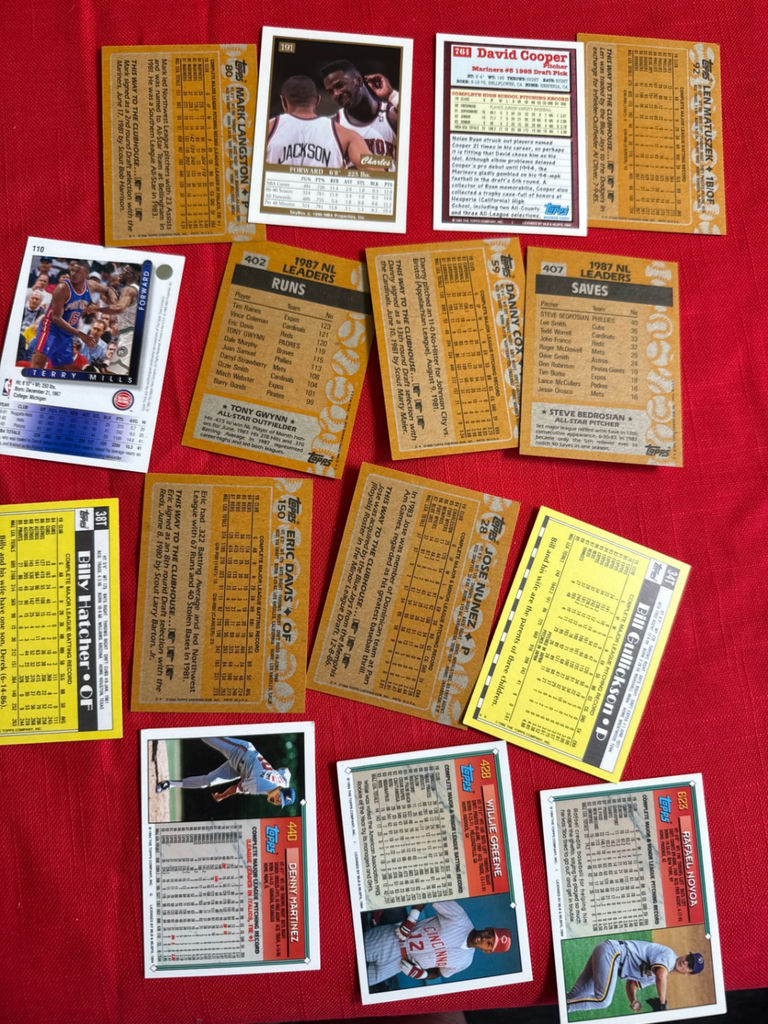 Vintage Topps Baseball Trading Cards - image 3 of 3
