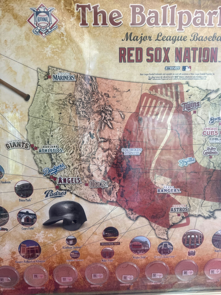 The Red Sox Ballparks of Boston Red Sox Major League Baseball Nation framed picture - image 3 of 5