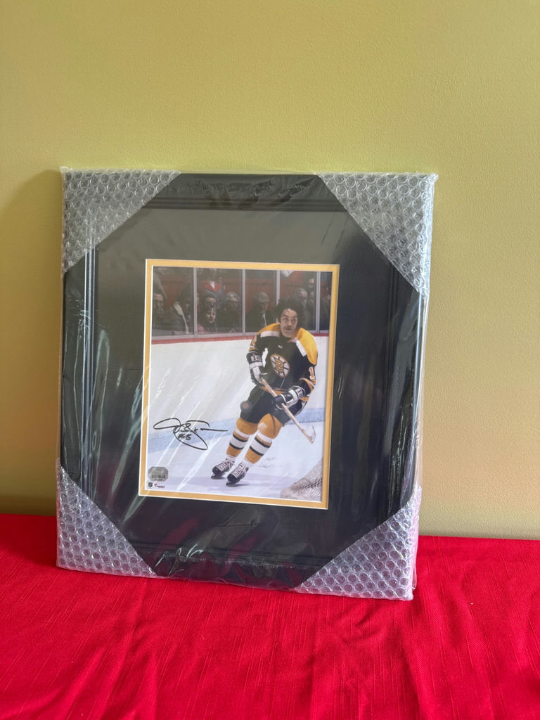 Framed Autographed Hockey Photograph - image 1 of 4