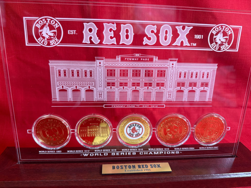 Boston Red Sox World Series Champions Medallion Set - image 3 of 3