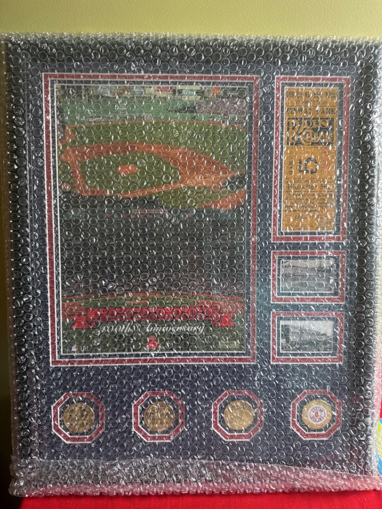 Fenway Park 100th Anniversary Framed Memorabilia Collage - image 1 of 6