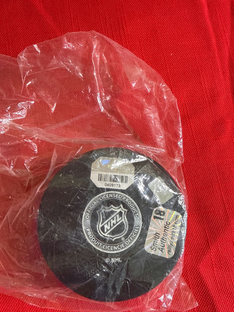 Autographed Boston Bruins hockey puck - image 2 of 2