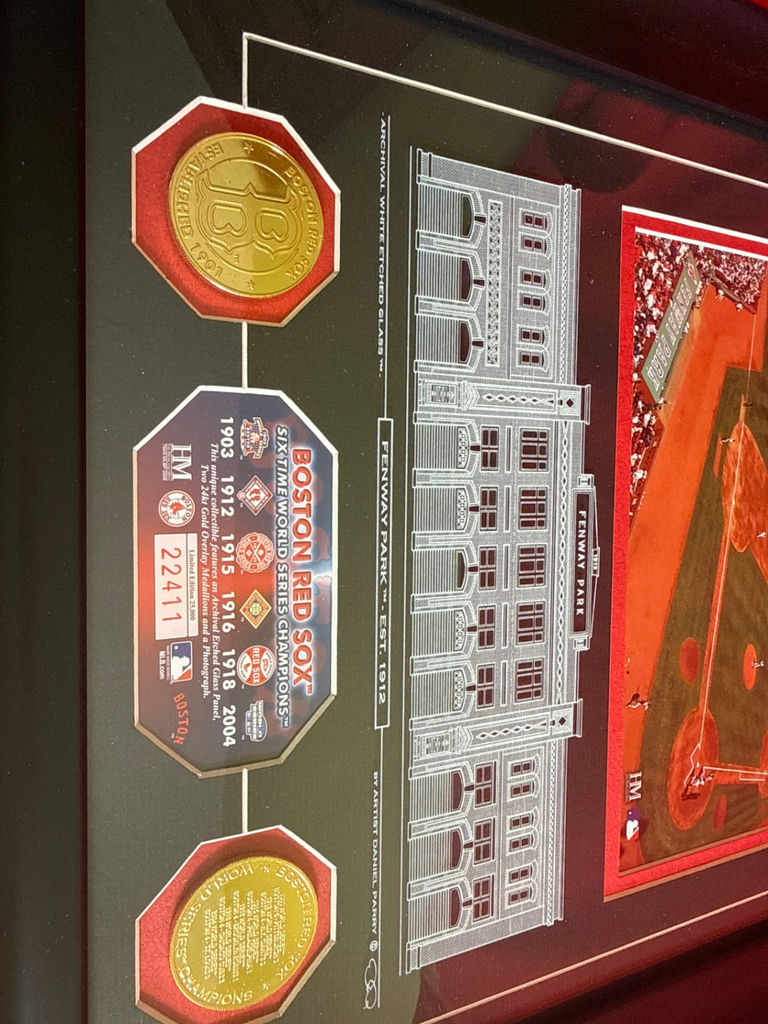 Boston Red Sox World Series Champions Framed Memorabilia - image 2 of 3