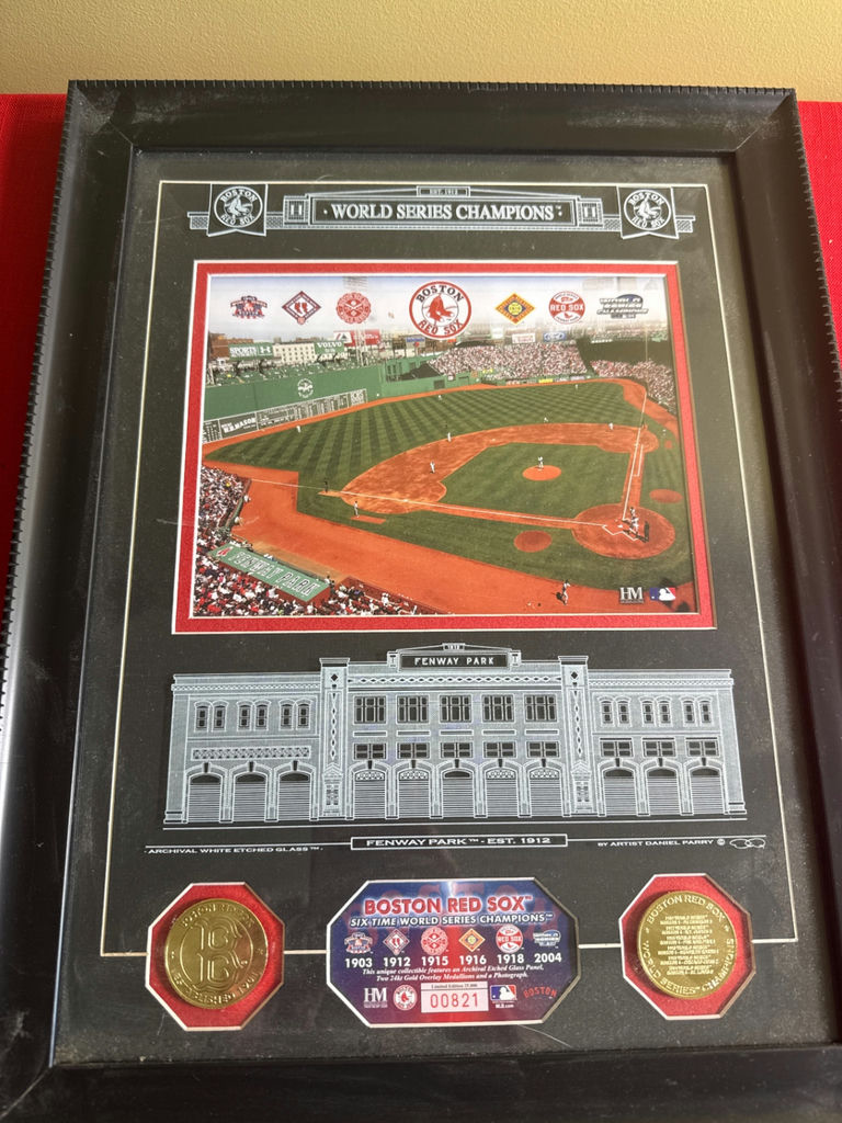 Fenway Park World Series Champions Framed Memorabilia - image 1 of 3