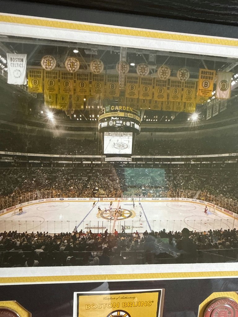 Boston Bruins Stanley Cup Champions commemorative framed display - image 3 of 5