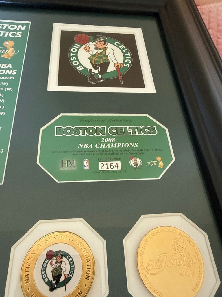 Boston Celtics 2008 NBA Champions Framed Memorabilia - image 3 of 3