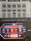 Fenway Park World Series Champions Framed Memorabilia - thumbnail 2 of 3