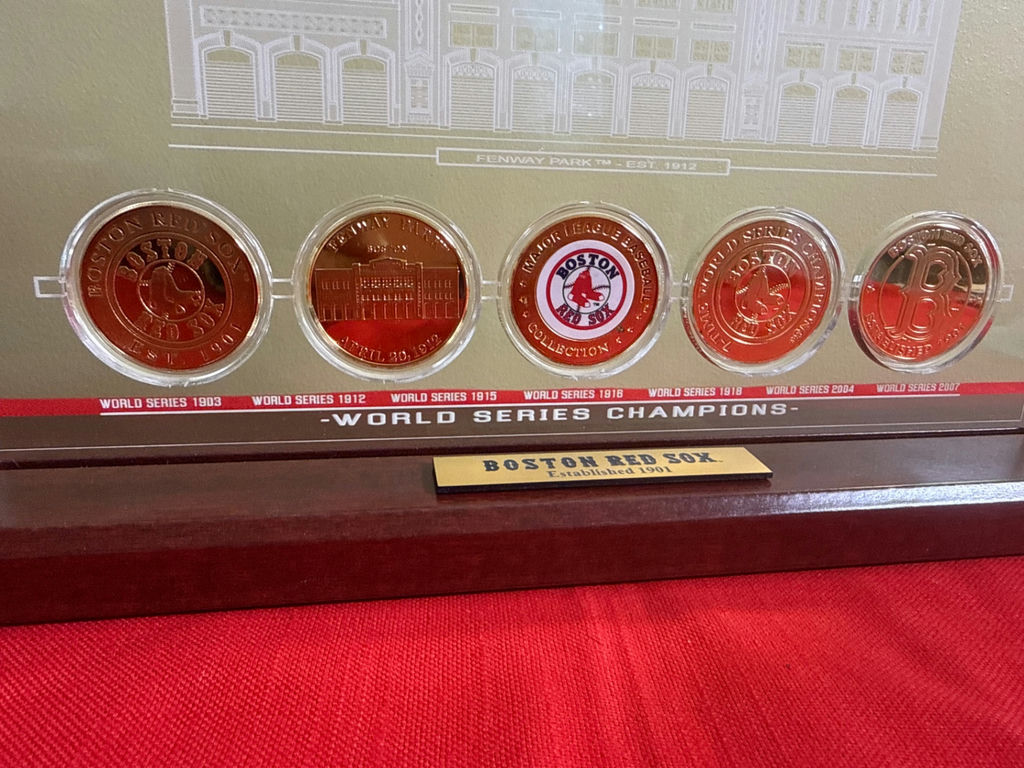 Boston Red Sox World Series Champions Medallion Display - image 3 of 3
