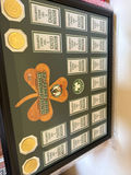 Boston Celtics 17-Time NBA Champions Championship Memorabilia Framed Display - thumbnail 2 of 5
