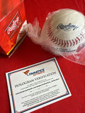 Autographed Rawlings baseball with Fanatics Authentic hologram - thumbnail 1 of 2