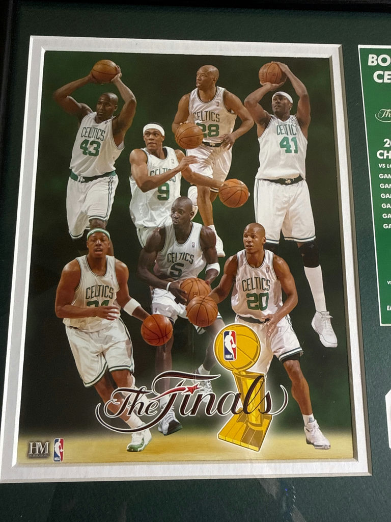Boston Celtics 2008 NBA Finals Championship Framed Memorabilia - image 4 of 4