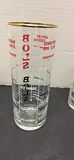 Vintage Frosted and Clear Drinking Glasses - thumbnail 8 of 11