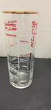 Vintage Frosted and Clear Drinking Glasses - thumbnail 9 of 11