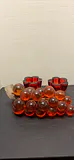 Red Grape and Candle Holder Decor - thumbnail 1 of 6