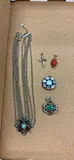 Vintage Jewelry with Necklace and Pendants - thumbnail 1 of 13