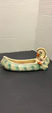 Decorative Figurines and Ceramic Canoe Dish - thumbnail 5 of 12