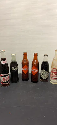 Vintage Soda Bottles - Image 1 of 9