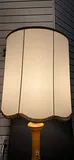 Vintage Floral Glass Table Lamp - thumbnail 6 of 9