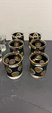 MCM Decorative Drinking Glasses - thumbnail 6 of 9