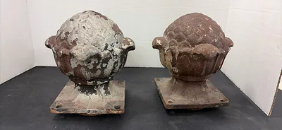 Cast Iron Finials - Image 1 of 6