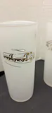 Vintage Frosted and Clear Drinking Glasses - thumbnail 3 of 11