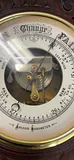 Antique Wooden Aneroid Barometer - thumbnail 3 of 9